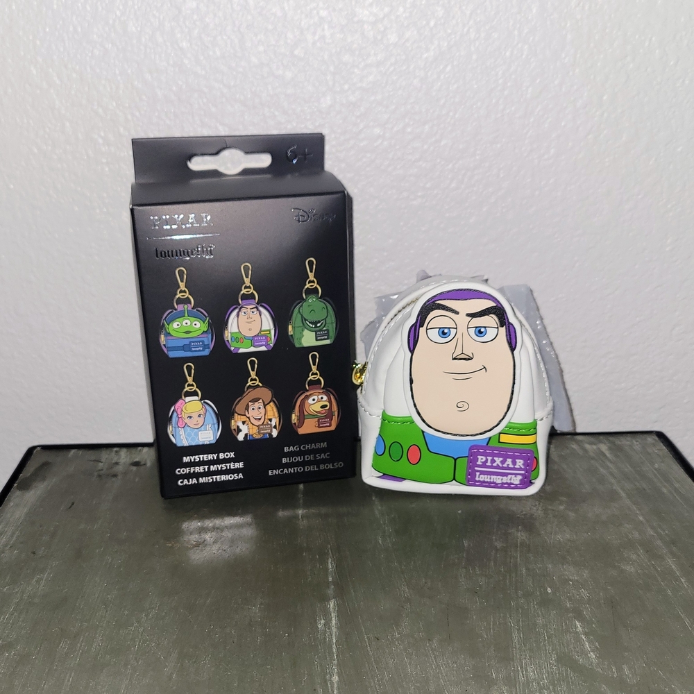Loungefly Toy Story 30th Anniversary BuzLoungefly Pixar Buzz Lightyear Bag Charm